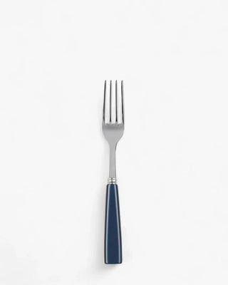 Sabre Paris Icône stainless steel dessert fork with acrylic handle Sabre Paris Steel Blue - Buy now on ShopDecor - Discover the best products by SABRE PARIS design