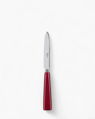 Sabre Paris Icône stainless steel dessert knife with acrylic handle Sabre Paris Red - Buy now on ShopDecor - Discover the best products by SABRE PARIS design
