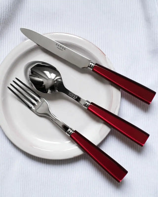 Sabre Paris Icône stainless steel dessert knife with acrylic handle - Buy now on ShopDecor - Discover the best products by SABRE PARIS design