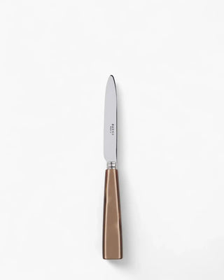 Sabre Paris Icône stainless steel dessert knife with acrylic handle Sabre Paris Caramel - Buy now on ShopDecor - Discover the best products by SABRE PARIS design
