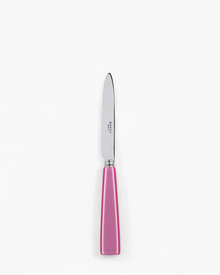 Sabre Paris Icône stainless steel dessert knife with acrylic handle Sabre Paris Pink - Buy now on ShopDecor - Discover the best products by SABRE PARIS design