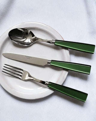 Sabre Paris Icône stainless steel dessert knife with acrylic handle - Buy now on ShopDecor - Discover the best products by SABRE PARIS design