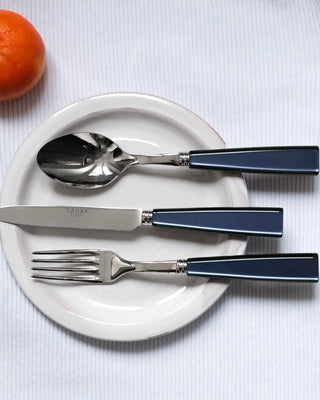 Sabre Paris Icône stainless steel dessert knife with acrylic handle - Buy now on ShopDecor - Discover the best products by SABRE PARIS design