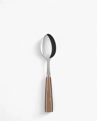 Sabre Paris Icône stainless steel dessert spoon with acrylic handle Sabre Paris Caramel - Buy now on ShopDecor - Discover the best products by SABRE PARIS design