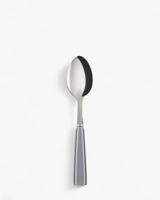 Sabre Paris Icône stainless steel dessert spoon with acrylic handle Sabre Paris Grey - Buy now on ShopDecor - Discover the best products by SABRE PARIS design