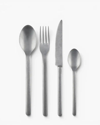Sabre Paris Loft 24-piece stainless steel cutlery set Vintage steel - Buy now on ShopDecor - Discover the best products by SABRE PARIS design