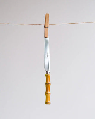 Sabre Paris Panda 5-piece stainless steel cutlery set with bamboo handles - Buy now on ShopDecor - Discover the best products by SABRE PARIS design