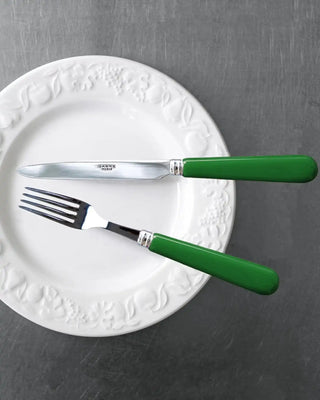 Sabre Paris Pop 24-piece stainless steel cutlery set with acrylic handles - Buy now on ShopDecor - Discover the best products by SABRE PARIS design