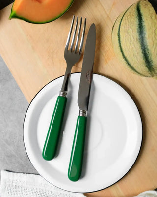 Sabre Paris Pop 24-piece stainless steel cutlery set with acrylic handles - Buy now on ShopDecor - Discover the best products by SABRE PARIS design