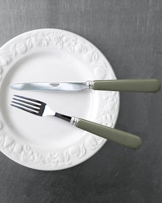 Sabre Paris Pop 24-piece stainless steel cutlery set with acrylic handles - Buy now on ShopDecor - Discover the best products by SABRE PARIS design
