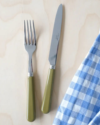 Sabre Paris Pop 24-piece stainless steel cutlery set with acrylic handles - Buy now on ShopDecor - Discover the best products by SABRE PARIS design