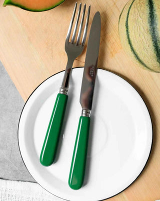 Sabre Paris Pop 5-piece stainless steel cutlery set with acrylic handles - Buy now on ShopDecor - Discover the best products by SABRE PARIS design