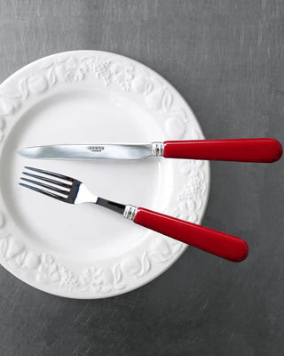 Sabre Paris Pop 5-piece stainless steel cutlery set with acrylic handles - Buy now on ShopDecor - Discover the best products by SABRE PARIS design