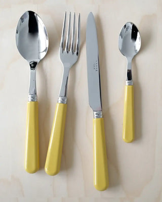 Sabre Paris Pop 5-piece stainless steel cutlery set with acrylic handles - Buy now on ShopDecor - Discover the best products by SABRE PARIS design