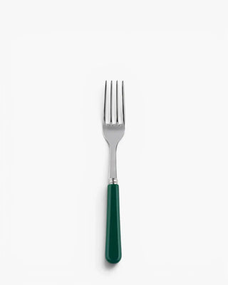Sabre Paris Pop stainless steel dessert fork with acrylic handle Sabre Paris Green - Buy now on ShopDecor - Discover the best products by SABRE PARIS design