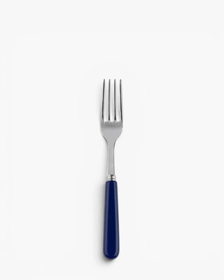 Sabre Paris Pop stainless steel dessert fork with acrylic handle Sabre Paris Navy Blue - Buy now on ShopDecor - Discover the best products by SABRE PARIS design