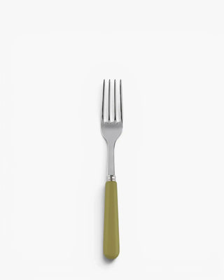 Sabre Paris Pop stainless steel dessert fork with acrylic handle Sabre Paris Sage Green - Buy now on ShopDecor - Discover the best products by SABRE PARIS design