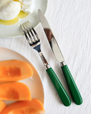 Sabre Paris Pop stainless steel dessert knife with acrylic handle - Buy now on ShopDecor - Discover the best products by SABRE PARIS design