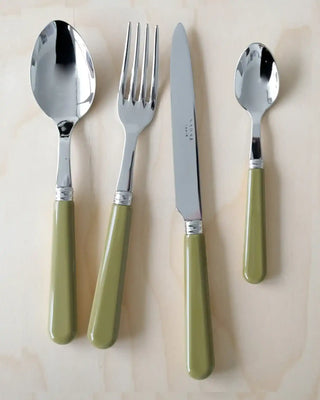 Sabre Paris Pop stainless steel dessert knife with acrylic handle - Buy now on ShopDecor - Discover the best products by SABRE PARIS design