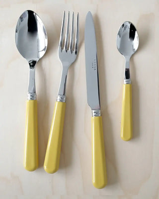 Sabre Paris Pop stainless steel dessert knife with acrylic handle - Buy now on ShopDecor - Discover the best products by SABRE PARIS design