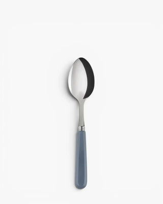 Sabre Paris Pop stainless steel dessert spoon with acrylic handle Sabre Paris Grey - Buy now on ShopDecor - Discover the best products by SABRE PARIS design