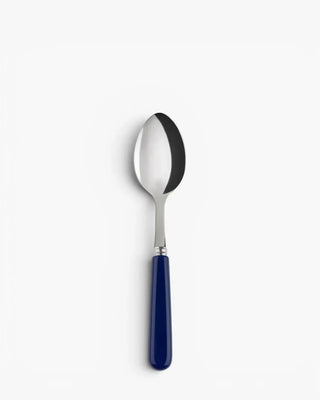 Sabre Paris Pop stainless steel dessert spoon with acrylic handle Sabre Paris Navy Blue - Buy now on ShopDecor - Discover the best products by SABRE PARIS design