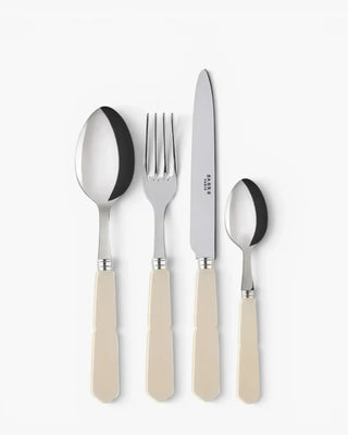 Sabre Paris Gustave 24-piece stainless steel cutlery set with acrylic handles Sabre Paris Pearl - Buy now on ShopDecor - Discover the best products by SABRE PARIS design