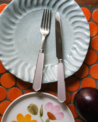Sabre Paris Gustave 5-piece stainless steel cutlery set with acrylic handles - Buy now on ShopDecor - Discover the best products by SABRE PARIS design