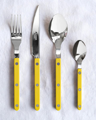 Sabre Paris Bistrot Shiny 24-piece stainless steel cutlery set with nylon handles
