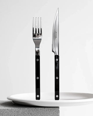 Sabre Paris Bistrot Shiny 24-piece stainless steel cutlery set with nylon handles