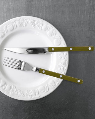 Sabre Paris Bistrot Shiny 24-piece stainless steel cutlery set with nylon handles