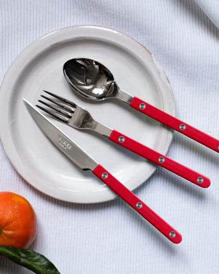 Sabre Paris Bistrot Shiny stainless steel dessert fork with nylon handle