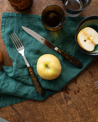 Sabre Paris Tortoise stainless steel dessert knife with acrylic handle - Buy now on ShopDecor - Discover the best products by SABRE PARIS design
