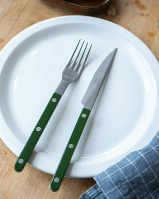 Sabre Paris Bistrot Vintage 24-piece stainless steel cutlery set with nylon handles - Buy now on ShopDecor - Discover the best products by SABRE PARIS design
