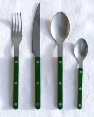 Sabre Paris Bistrot Vintage 24-piece stainless steel cutlery set with nylon handles - Buy now on ShopDecor - Discover the best products by SABRE PARIS design