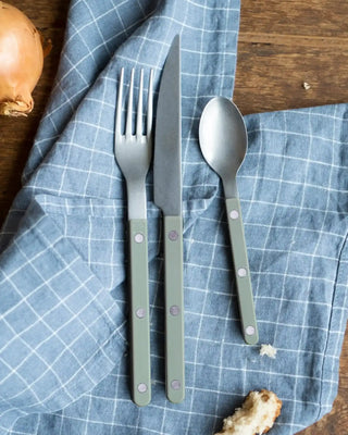 Sabre Paris Bistrot Vintage 24-piece stainless steel cutlery set with nylon handles - Buy now on ShopDecor - Discover the best products by SABRE PARIS design