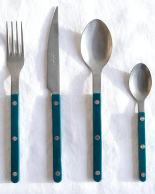 Sabre Paris Bistrot Vintage 24-piece stainless steel cutlery set with nylon handles - Buy now on ShopDecor - Discover the best products by SABRE PARIS design