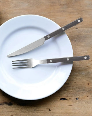 Sabre Paris Bistrot Vintage 24-piece stainless steel cutlery set with nylon handles - Buy now on ShopDecor - Discover the best products by SABRE PARIS design