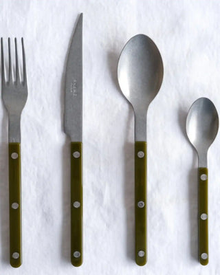 Sabre Paris Bistrot Vintage 24-piece stainless steel cutlery set with nylon handles - Buy now on ShopDecor - Discover the best products by SABRE PARIS design