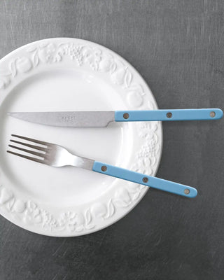 Sabre Paris Bistrot Vintage 24-piece stainless steel cutlery set with nylon handles - Buy now on ShopDecor - Discover the best products by SABRE PARIS design