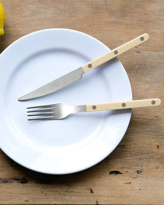 Sabre Paris Bistrot Vintage 5-piece stainless steel cutlery set with nylon handles - Buy now on ShopDecor - Discover the best products by SABRE PARIS design