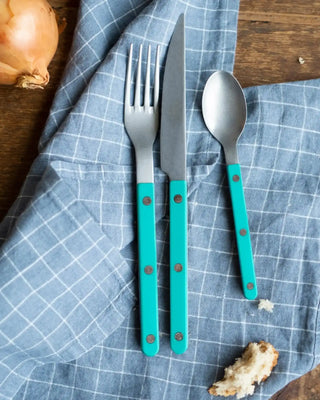 Sabre Paris Bistrot Vintage 5-piece stainless steel cutlery set with nylon handles - Buy now on ShopDecor - Discover the best products by SABRE PARIS design