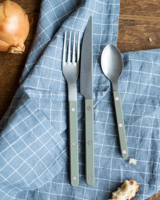 Sabre Paris Bistrot Vintage 5-piece stainless steel cutlery set with nylon handles - Buy now on ShopDecor - Discover the best products by SABRE PARIS design