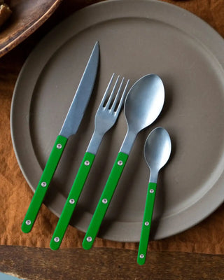 Sabre Paris Bistrot Vintage 5-piece stainless steel cutlery set with nylon handles - Buy now on ShopDecor - Discover the best products by SABRE PARIS design