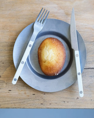 Sabre Paris Bistrot Vintage stainless steel dessert fork with nylon handle - Buy now on ShopDecor - Discover the best products by SABRE PARIS design