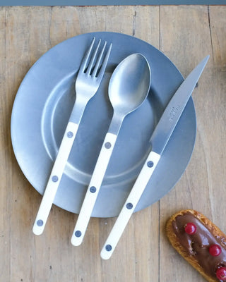Sabre Paris Bistrot Vintage stainless steel dessert fork with nylon handle - Buy now on ShopDecor - Discover the best products by SABRE PARIS design
