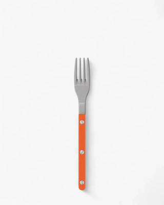 Sabre Paris Bistrot Vintage stainless steel dessert fork with nylon handle Sabre Paris Orange - Buy now on ShopDecor - Discover the best products by SABRE PARIS design