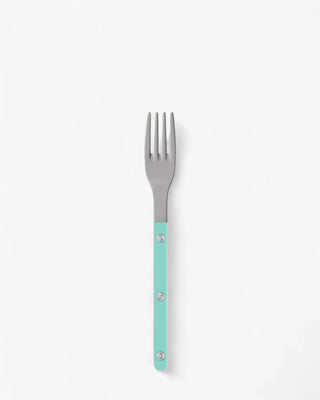 Sabre Paris Bistrot Vintage stainless steel dessert fork with nylon handle Sabre Paris Turquoise - Buy now on ShopDecor - Discover the best products by SABRE PARIS design