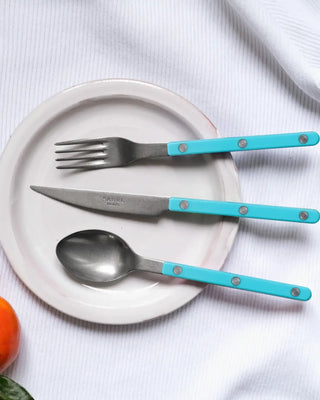 Sabre Paris Bistrot Vintage stainless steel dessert fork with nylon handle - Buy now on ShopDecor - Discover the best products by SABRE PARIS design
