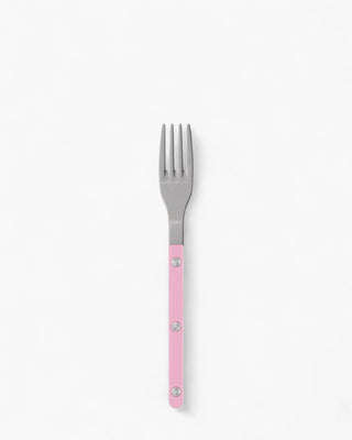 Sabre Paris Bistrot Vintage stainless steel dessert fork with nylon handle Sabre Paris Pink - Buy now on ShopDecor - Discover the best products by SABRE PARIS design